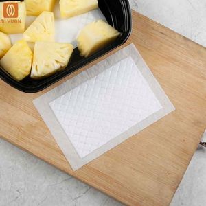 Bandeja Absorbente de Papel Ecológica de Grado Alimenticio, Desechable, de Alta Calidad, para Supermercados, Precio de Fábrica, Venta al Por Mayor, 180*100mm - Product Image 2
