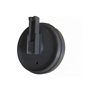 Rueda loca delantera de excavadora <span class=keywords><strong>20Y</strong></span>-<span class=keywords><strong>30</strong></span>-<span class=keywords><strong>00322</strong></span> PC200 Idler <span class=keywords><strong>20Y</strong></span>-<span class=keywords><strong>30</strong></span>-43310 piezas de tren de rodaje Fábrica de China Calidad OEM - Product Image 1