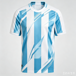 Envío <span class=keywords><strong>Gratis</strong></span> Camisetas de Fútbol Personalizadas Ligeras <span class=keywords><strong>para</strong></span> Adultos Unisex Tallas Grandes 100% Poliéster de Secado Rápido Corte Regular Cuello Redondo - Product Image 6