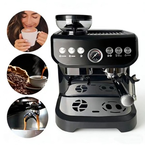 Cafetera Profesional Manual Semiautomática para Espresso, Cappuccino y Café para <span class=keywords><strong>el</strong></span> Hogar - Product Image 4