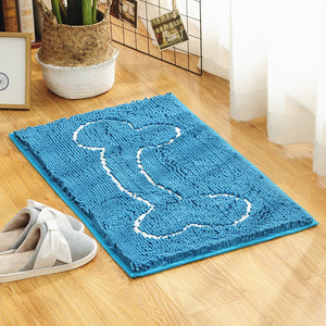<span class=keywords><strong>Tappeto</strong></span> da <span class=keywords><strong>Bagno</strong></span> Moderno di Lusso Fatto a Mano in Ciniglia, <span class=keywords><strong>Impermeabile</strong></span>, Antiscivolo, Pet-Friendly, per Casa e Hotel - Product Image 3