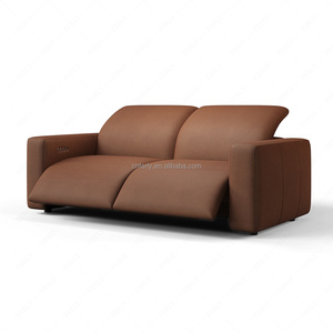FERLY Modular Leather <strong>2</strong> <strong>Piece</strong> Sofa Recliner Sectional <strong>Couch</strong> for Living Room Furniture <strong>Set</strong> - Product Image 4