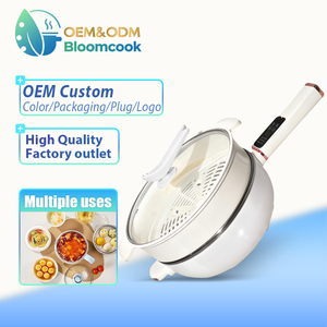 Cuisinière à gaz et électrique Bloomcook OEM 2025, saine, haut de gamme, pour la maison, chauffage rapide, antiadhésive, mini, portable, hôtel, camping-car - Product Image 6