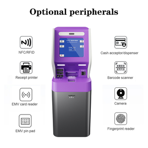 Cajero Automático <span class=keywords><strong>de</strong></span> Autoservicio <span class=keywords><strong>de</strong></span> 19 Pulgadas, Dispensador <span class=keywords><strong>de</strong></span> Efectivo, Depósito y Retiro <span class=keywords><strong>de</strong></span> Dinero, Cambio <span class=keywords><strong>de</strong></span> Divisas, Terminal Bancaria, OEM/ODM, Certificado CE - Product Image 2
