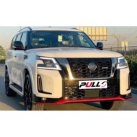 Kit de carrosserie pour NISSAN Patrol Y62 2020-2021 mise à niveau vers nismo comprenant pare-chocs avant et arrière avec calandre jupes latérales sourcils