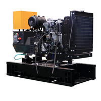 Générateur diesel triphasé 15 kW 20 kVA 50 Hz à châssis ouvert, refroidi par eau, 1800 tr/min, ATS, démarrage automatique, télécommande, alimentation de secours