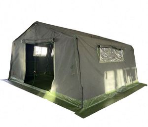 Meilleure tente murale en toile de style selle, vert armée, pour le camping en plein air, disponible en différentes tailles et designs - Product Image 3