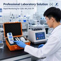 Analyseur portable de la qualité de l'eau TR-308H, détecteur de COD, d'ammoniac, d'azote, de phosphore total, de turbidité et de SS pour le traitement des eaux usées
