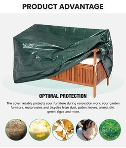 Bâche de protection <span class=keywords><strong>translucide</strong></span> en tricot warp HDPE+LDPE, perméable à la lumière et coupe-vent, pour palettes d'extérieur - Product Image 4