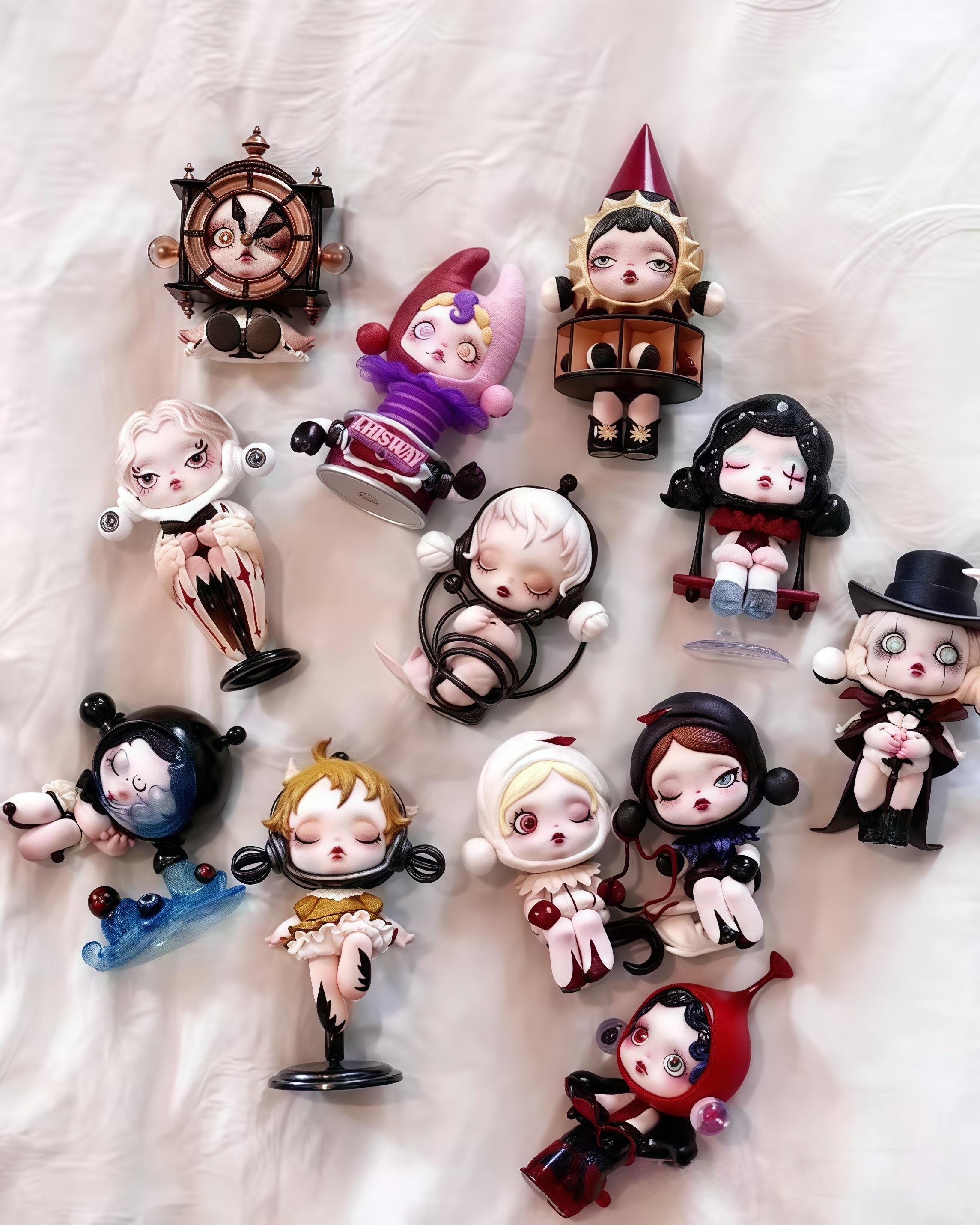 POPMART SKULLPANDA まとめ売り POP MART SKULLPANDA Bunny or Doggy H120mm Figure from JAPAN