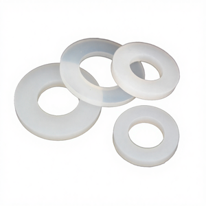 Junta Plana de Silicona ZenithSeal, Altura 1mm, Diámetro del Orificio Interior M6-M20mm, Anillo de Sellado Blanco, Arandela Plana, Entrega Rápida - Product Image 2