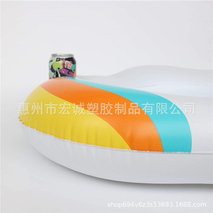 PVC Inflatable Ice Bucket 83x65cm Cooling Tray For Pool Party Floating Cooler - Product Image 5
