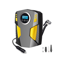 LED Lights for Car Tyres Inflatable 12v Air Pump Digital Automatic Tire Inflators Powered Compressor Machine Car Tyre Inflator