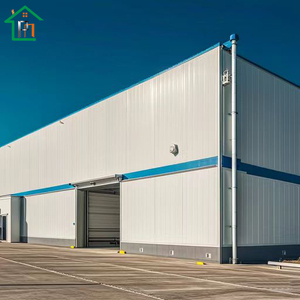 Taller industrial pesado de acero al carbono Q355 de alta calidad, almacén prefabricado de aluminio, taller industrial de construcción - Product Image 5