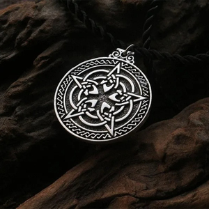 Colgante de Pentáculo con Nudo de Protección, Joyería Wicca, Collar con Pentagrama de Nudo Irlandés Pagano, Amuleto de Brujería para Wiccanos y Paganos - Product Image 3