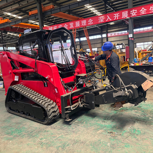 Fabricage Rc Track Loader <span class=keywords><strong>Skid</strong></span> Stuur Diesel <span class=keywords><strong>Skid</strong></span>-Stuur-Loader Bosbouw Mulcher <span class=keywords><strong>Skid</strong></span> Stuur Met Bosmaaier Vijzel - Product Image 6