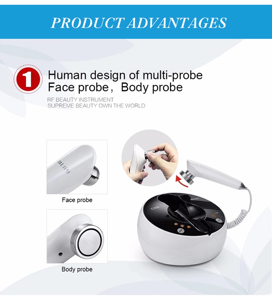 Portable RF 99.9 Virgin Radio Frequency Facial Skin Tightening Beauty