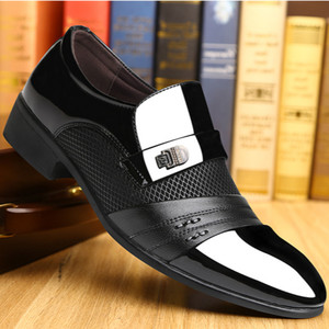 Chaussures habillées formelles italiennes pour hommes, style mocassins Oxford, pointures US 13 14, Zapatos <span class=keywords><strong>De</strong></span> Hombre <span class=keywords><strong>De</strong></span> Vestir, chaussures <span class=keywords><strong>de</strong></span> <span class=keywords><strong>mariage</strong></span> pour hommes - Product Image 2