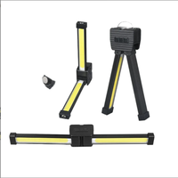 Lampe de travail COB rechargeable USB-C, IP65, magnétique, à 7 niveaux de luminosité, avec crochet de suspension, pliable à 180 degrés, 1000LM, idéale pour la gym et la photographie