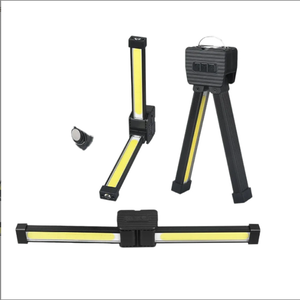 Lampe de travail COB rechargeable USB-C, IP65, magnétique, à 7 niveaux de luminosité, avec crochet de suspension, pliable à 180 degrés, 1000LM, idéale pour la gym et la photographie - Product Image 4
