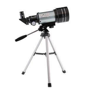 Telescopio astronómico F30070 plateado profesional para observación de estrellas para niños y estudiantes, visión nocturna de alta magnificación - Product Image 3