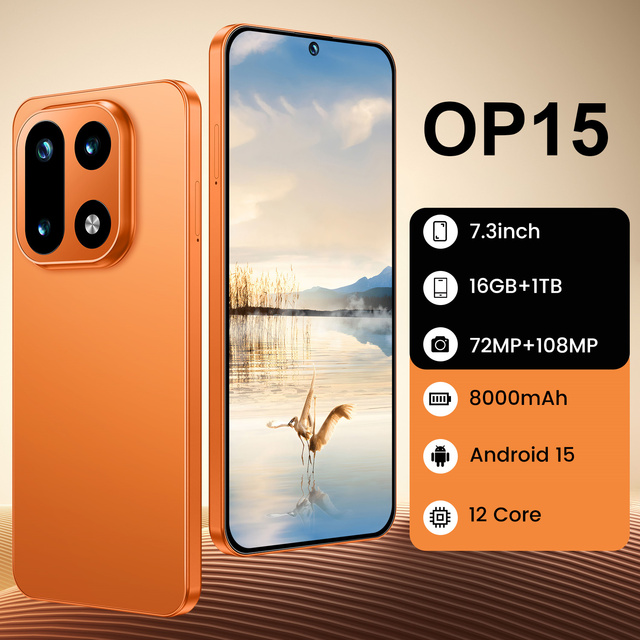 7.3inch Incell X9 Pro Gaming 5G Dual SIM Smartphone 16GB+1TB Deca Core 90Hz Display Android 15 108MP Camera OP15