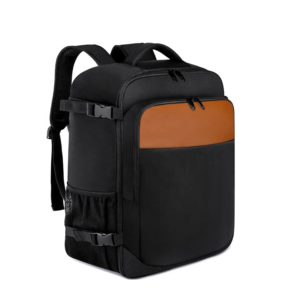 Sırt çantası üzerinde özelleştirilmiş taşıma ekstra büyük seyahat sırt çantası genişletilebilir uçak onaylı küçük seyahat çantası