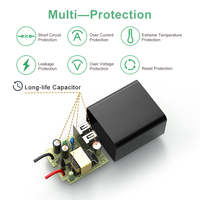 Chargeur USB double port 5V 2A AU Plug avec SAA RCM C-TICK Certifications de sécurité CE EU pour téléphones portables et appareils photo