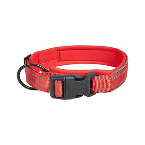 <span class=keywords><strong>Collar</strong></span> de perro reflectante de nailon de seguridad de estilo moderno en stock listo con anillo de tracción de aleación <span class=keywords><strong>Collar</strong></span> de perro resistente <span class=keywords><strong>Collar</strong></span> de perro de nailon - Product Image 2