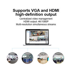 허니가드 NVR 네트워크 HDD 비디오 레코더 HNB009 4K HD 보안 카메라 (H.265/H.264 압축, 동작 감지, 앱 지원) - Product Image 2