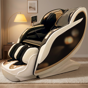 Fauteuil de massage robotisé à fascia profond avec rouleaux de massage des pieds extensibles, compression d'air, relaxation, audio Bluetooth, pour la maison - Product Image 1