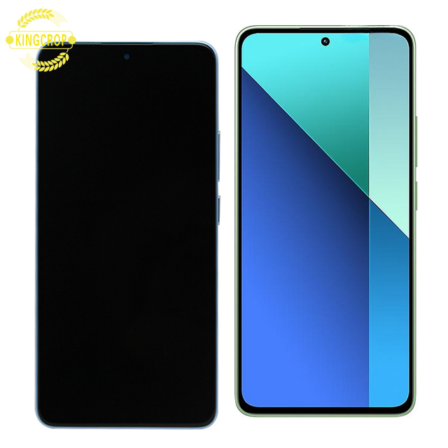 Original Mobile Phone LCDs for XIAOMI REDMI Note 13 4G 23129RAA4G Screen Replacement Display Spare Repair Parts With Frame
