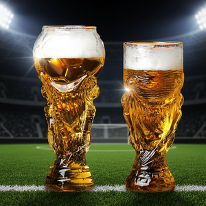 Vaso de Cerveza Creativo con Forma de Trofeo de la Copa Mundial, Copa de Fútbol, Copa de Hércules para Regalo de Fanáticos de Bares Deportivos - Product Image 1
