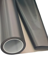 Tissu conducteur thermofusible noir Cu Ni Coated à haute protection pour faisceaux de câbles, anti-interférence, blindage EMI pour téléphones mobiles