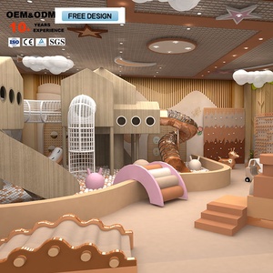 Equipo de Juegos Interior Colorido con Casa de Juegos Suave, Piscina de Pelotas y Gran Tobogán para la Diversión de los Niños - Product Image 5