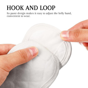 Bandas Umbilicales de Algodón Puro Blanco para Bebés Recién Nacidos, Cordón Umbilical, Venta al por Mayor, Ecológicas, Personalizables - Product Image 2