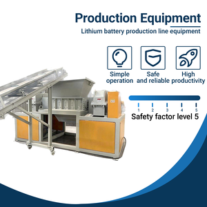 50Kg/H Fully-Automated <b>Lithium</b> <b>Ion</b> <b>Batteries</b> Recycling Plant <b>Cylindrical</b> <b>Lithium</b> <b>Battery</b> Recycling Machine - Product Image 4