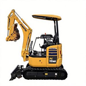 Japan-Made Second-Hand Komatsu PC18MR 2Ton Mini Excavator | Rubber <b>Track</b> Crawler Shimadzu Hydraulic <b>Pump</b> Engine Motor High - Product Image 1