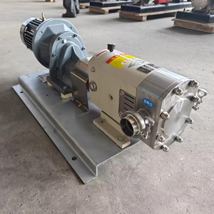 Độ nhớt cao chất lỏng rotor bơm tự mồi chuyển tích cực quay bơm sô cô la Stator ROTARY Thùy bơm cho mật ong - Product Image 5