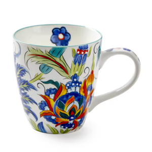 Mug en porcelaine blanche grande capacité 550 ml, motif logo peint à la main, personnalisable, cadeaux d'affaires, pour lait et café, compatible lave-vaisselle et micro-ondes - Product Image 6