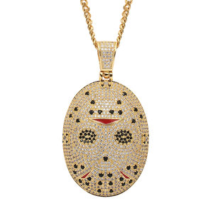 Collar con Colgante Cristiano de la Última Cena, Chapado en Oro con Circonitas, Estilo Hip-Hop Europeo y Americano, Popular entre los Hombres - Product Image 2