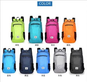 Sac à dos pliable ultraléger personnalisé pour le sport de plein air, sac à dos de voyage pour hommes et femmes - Product Image 5