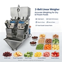 Tête de pesage linéaire automatique à alimentation par bande pour machine de pesage linéaire, destinée aux fruits lyophilisés et aux produits alimentaires secs