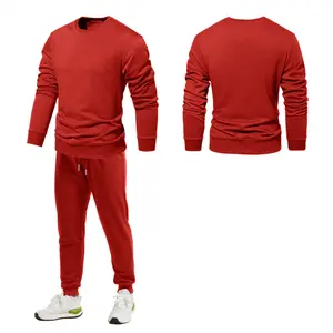 团队定制标志男士慢跑者套装服装2024批发无品牌奢华男士OEM运动服