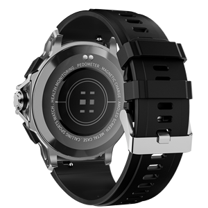 Siêu dài thời gian chờ SK43 thời trang Montre intelligente 1.65inch AMOLED Màn hình BT gọi Smartwatch cho nam giới với dây đeo bằng da - Product Image 4