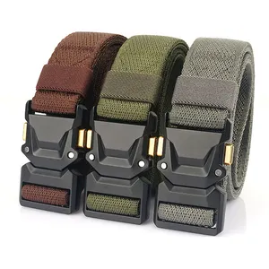 Ceinture tactique populaire en Nylon pour hommes, loisirs de plein air