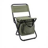 Nouvelle chaise de plage portable Relenso Iron, dossier pliable, multifonctionnelle, tabouret de pêche extérieur portable - Couleur et logo personnalisés