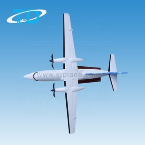 Modelo Coleccionable de Avión Tongde <span class=keywords><strong>Fokker</strong></span> <span class=keywords><strong>50</strong></span>, Escala 1:100, 24 cm, Resina, Acabado Brillante, Diseño Personalizable - Product Image 6