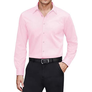 <span class=keywords><strong>เสื้อ</strong></span>เชิ้ตแขนยาวผู้ชายไซส์ใหญ่ สีพื้น ผ้าไม่ยับ สไตล์ลำลองธุรกิจ <span class=keywords><strong>เสื้อ</strong></span>เชิ้ตติดกระดุมผู้ชาย - Product Image 4