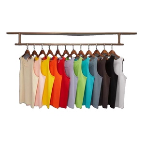 Chaleco de algodón estampado de gran tamaño de 230G para hombre, informal, corto, en blanco, peso pesado, Color sólido, baile callejero, Hip Hop, moda suelta - Product Image 1